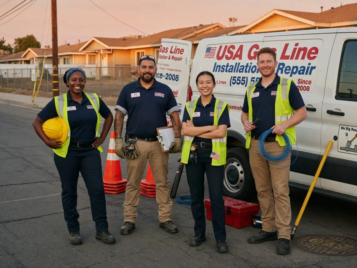 Gas Line Installation company in Thayer, IA